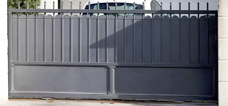 Metal Driveway Gate Installation Joliette